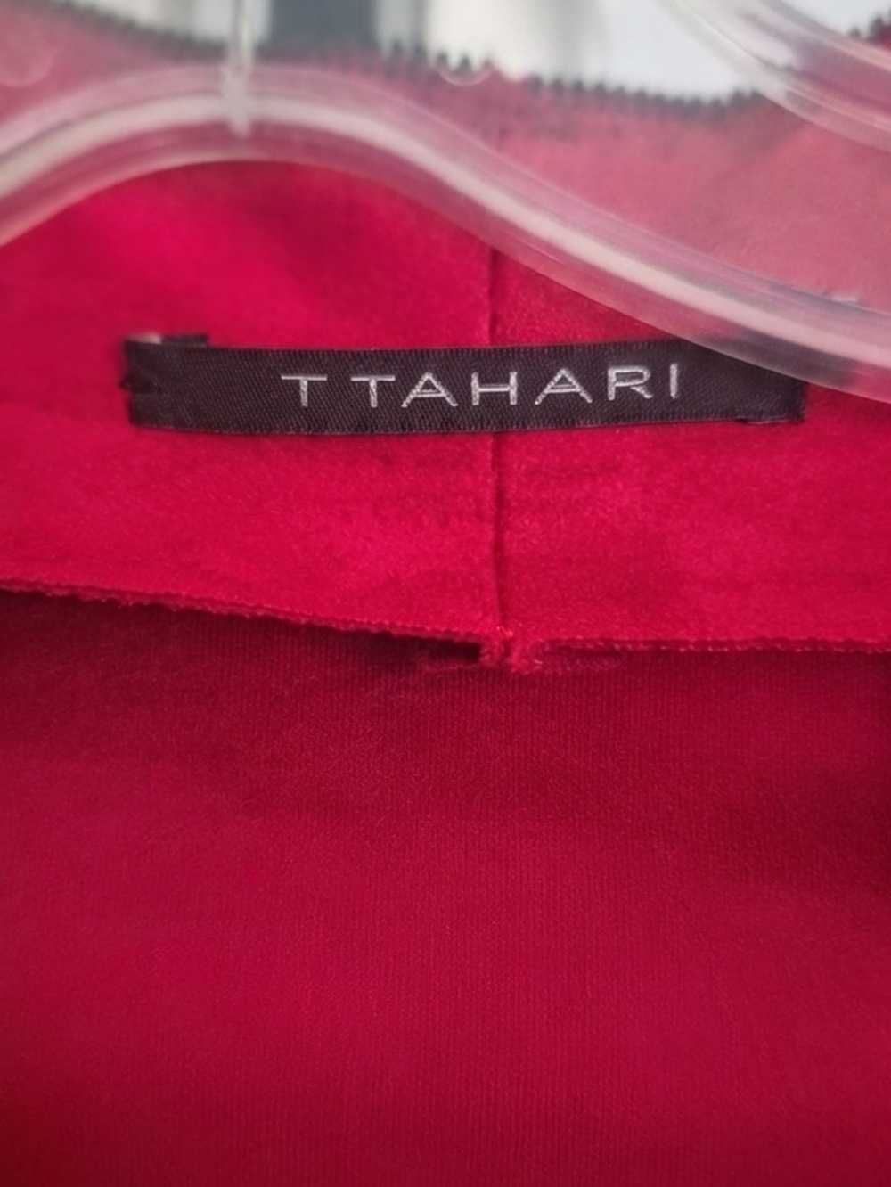 T Tahari Red Mini Dress